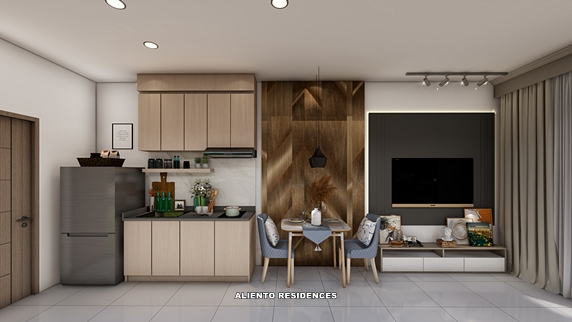Aliento studio - Condo for Sale in Silang near Tagaytay (Tower 1) Aliento