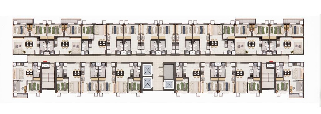 Zentria Condominiums 1-br - Condo for Sale in Tagaytay Metro Zentria Condominiums